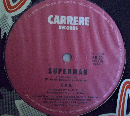 C.K.B. : Superman (12", Maxi)