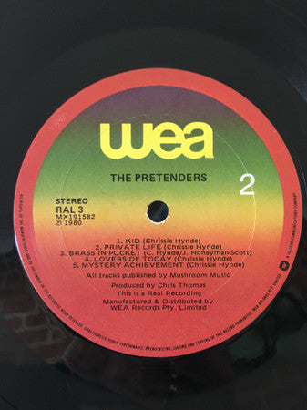 Pretenders* : Pretenders (LP, Album, RE)