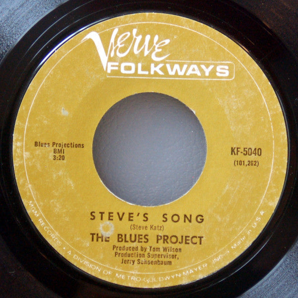 The Blues Project : No Time Like The Right Time (7", Styrene, Mon)