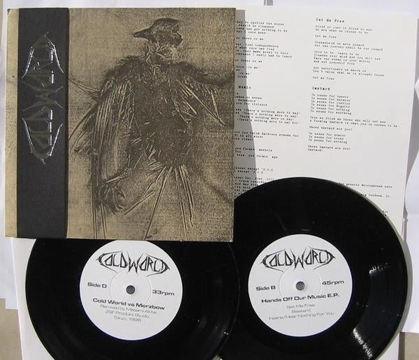 Cold World : Hands Off Our Music (2x7", EP)
