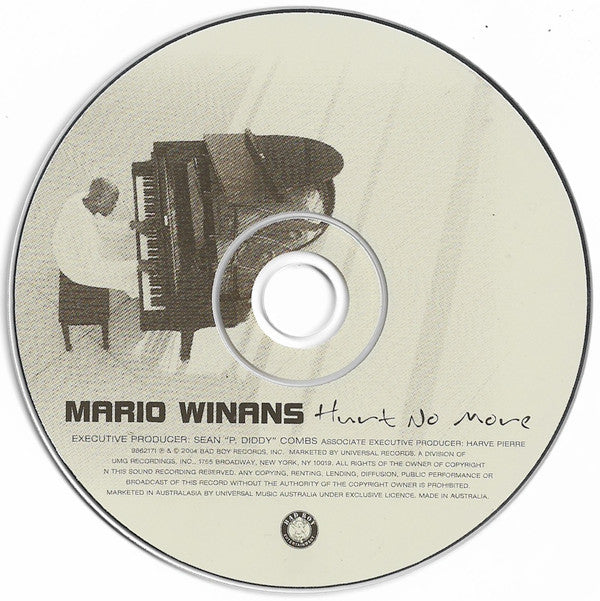 Mario Winans : Hurt No More (CD, Album)