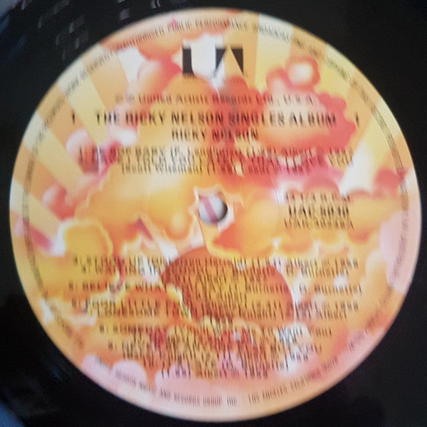 Ricky Nelson (2) : The Ricky Nelson Singles Album (LP, Comp)