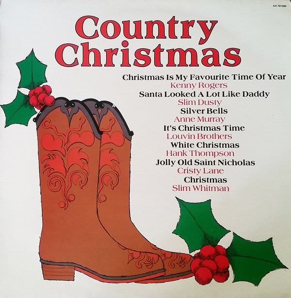 Various : Country Christmas (LP, Comp, Whi)