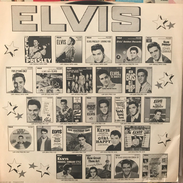 Elvis* : Speedway (LP, Album, RE, Tan)