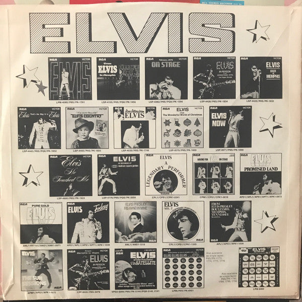 Elvis* : Speedway (LP, Album, RE, Tan)