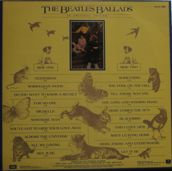 The Beatles : The Beatles Ballads (LP, Comp, CBS)