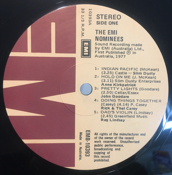 Various : The EMI Nominees (LP, Comp)