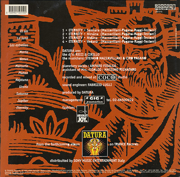 Datura : Eternity (12")