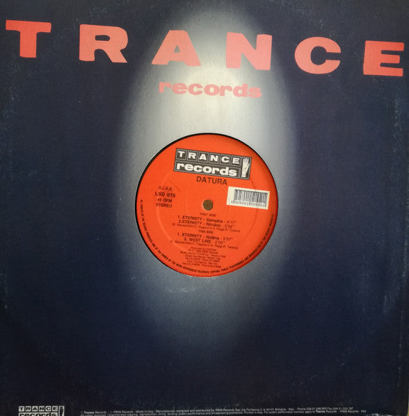 Datura : Eternity (12")