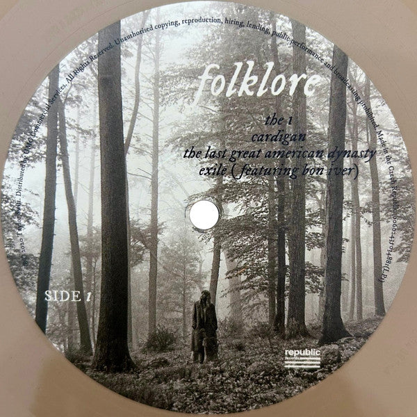 Taylor Swift : Folklore (2xLP, Album, Dlx, Bro)