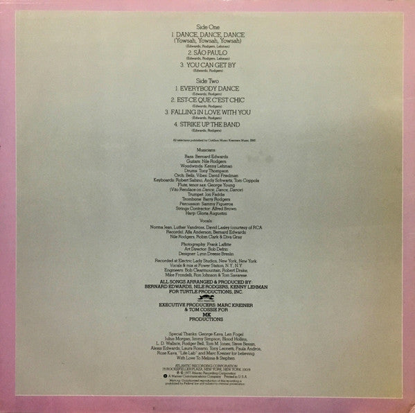 Chic : Chic (LP, Album, PR)