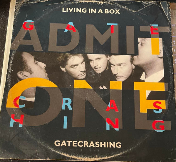 Living In A Box : Gatecrashing (12", Single)