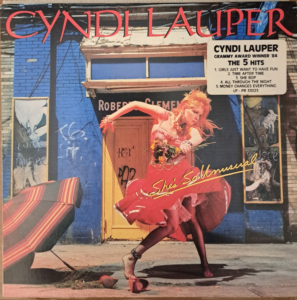 Cyndi Lauper : She's So Unusual (LP, Album, RE)