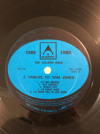 The Golden Ring : A Tribute To Tom Jones (LP, Album)