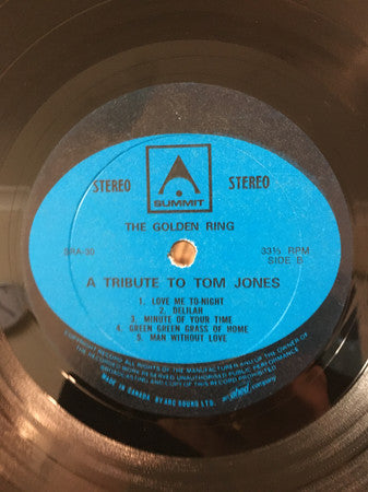 The Golden Ring : A Tribute To Tom Jones (LP, Album)