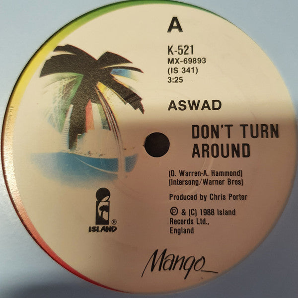 Aswad : Don't Turn Around (12", Single)