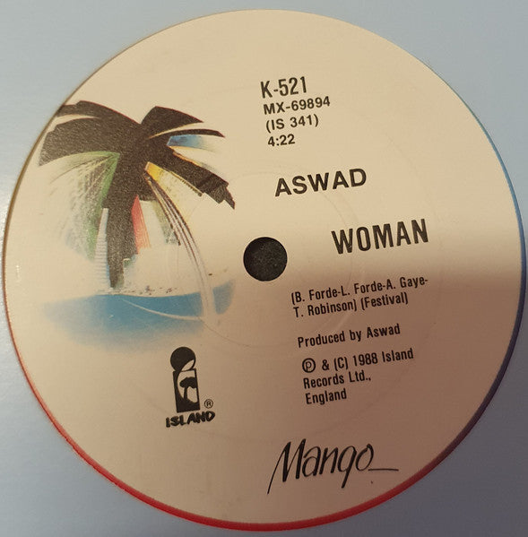 Aswad : Don't Turn Around (12", Single)