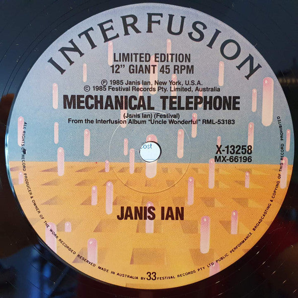 Janis Ian : Body Slave (Re-Mix) (12", Single, Ltd)