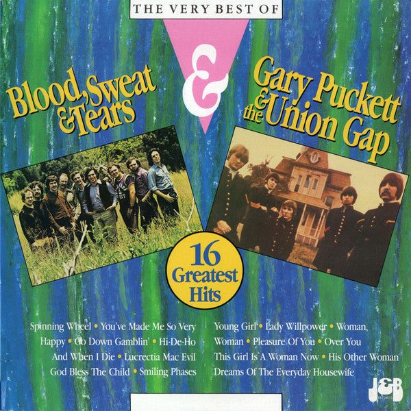 Blood, Sweat And Tears &amp; Gary Puckett &amp; The Union Gap : The Very Best Of Blood, Sweat &amp; Tears &amp; Gary Puckett &amp; The Union Gap (LP, Album, Comp)