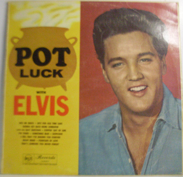 Elvis Presley : Pot Luck (LP, Album, Mono)