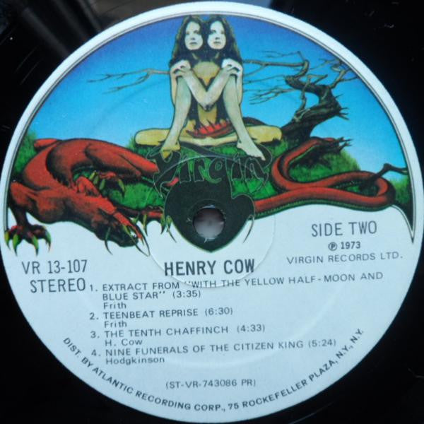 Henry Cow : Henry Cow (LP, Album, PR )