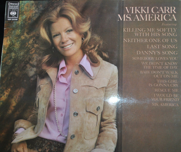 Vikki Carr : Ms. America (LP, Album)