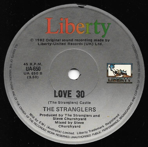 The Stranglers : Golden Brown (7", Single, Lar)