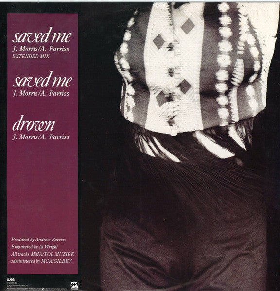 Jenny Morris : Saved Me (12", Single)
