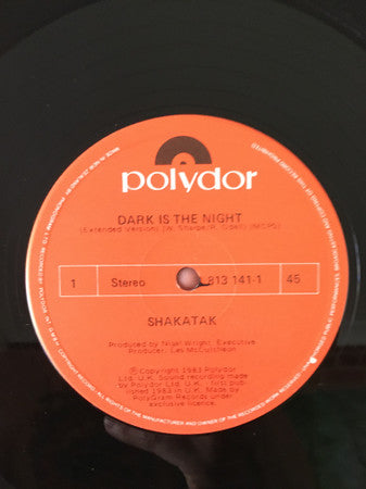 Shakatak : Dark Is The Night (12")