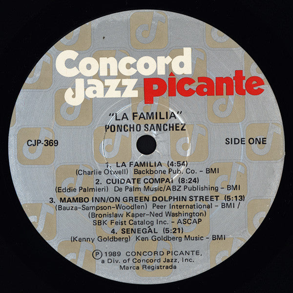 Poncho Sanchez : La Familia (LP, Album)