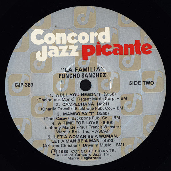 Poncho Sanchez : La Familia (LP, Album)