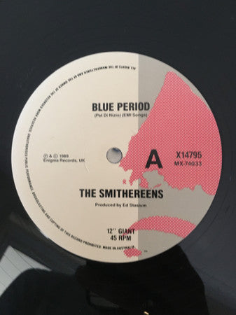 The Smithereens Featuring Belinda Carlisle : Blue Period (12", Single, Promo)