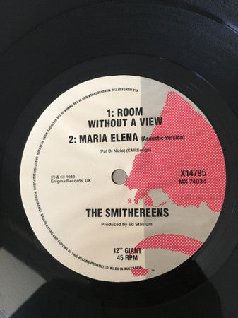 The Smithereens Featuring Belinda Carlisle : Blue Period (12", Single, Promo)