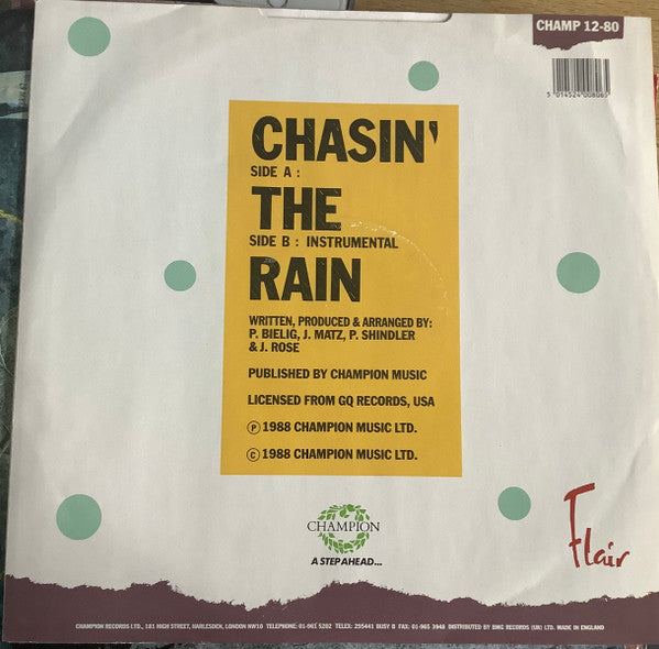 Flair (3) : Chasin' The Rain (12")