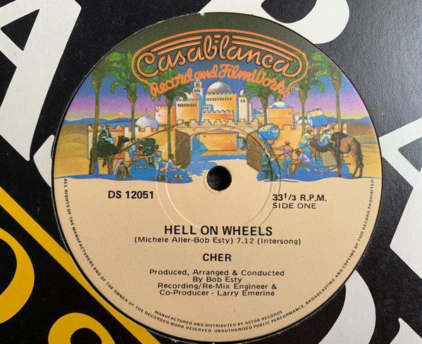 Cher : Hell On Wheels (12&quot;, Single)