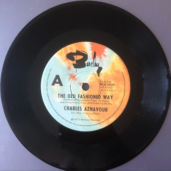 Charles Aznavour : The OId Fashioned Way (7&quot;, Single)