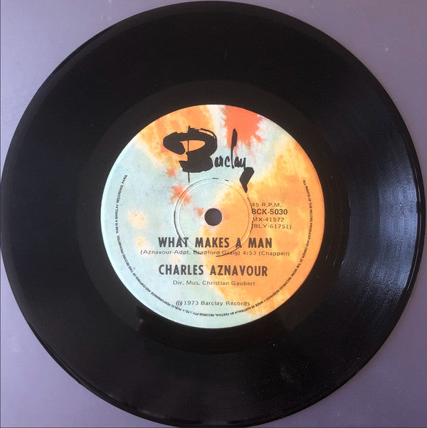 Charles Aznavour : The OId Fashioned Way (7", Single)