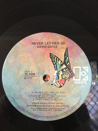 David Gates : Never Let Her Go (LP)