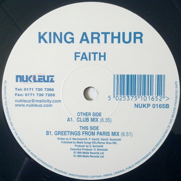 King Arthur : Faith (12")