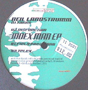 Neil Landstrumm : Index Man EP (12", EP, RE, RM)