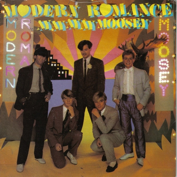 Modern Romance : Ay Ay Ay Ay Moosey (7&quot;, Single, WEA)