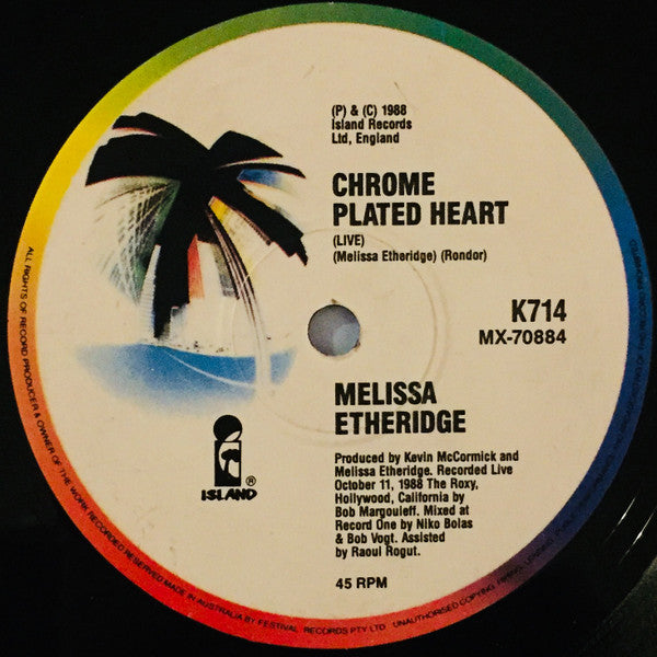 Melissa Etheridge : Like The Way I Do (7", Single)