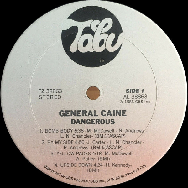 General Caine : Dangerous (LP, Album)