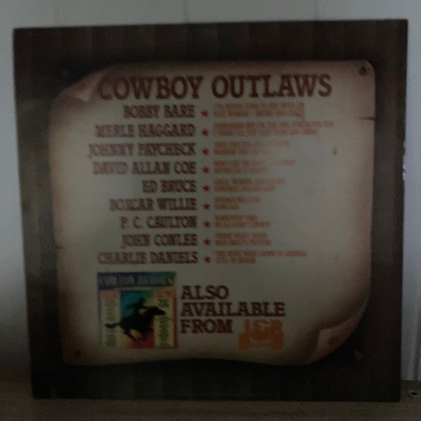 Various : Cowboy Outlaws: 18 Big Outlaw Hits (LP, Album)