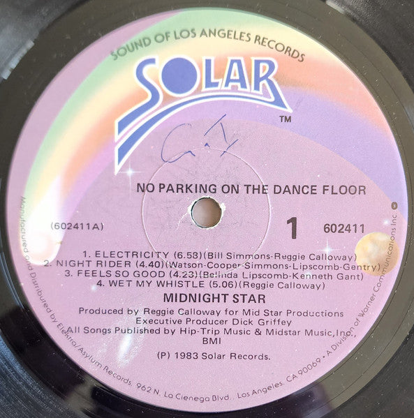 Midnight Star : No Parking on the Dance Floor (LP)