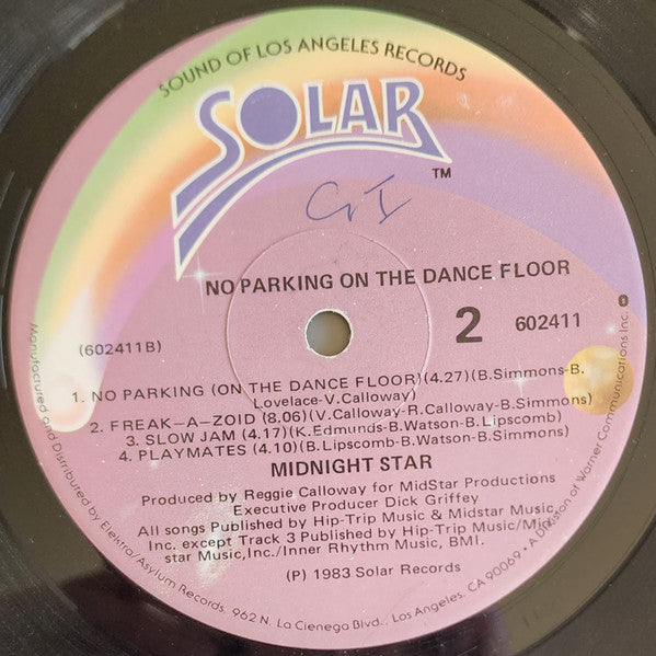Midnight Star : No Parking on the Dance Floor (LP)