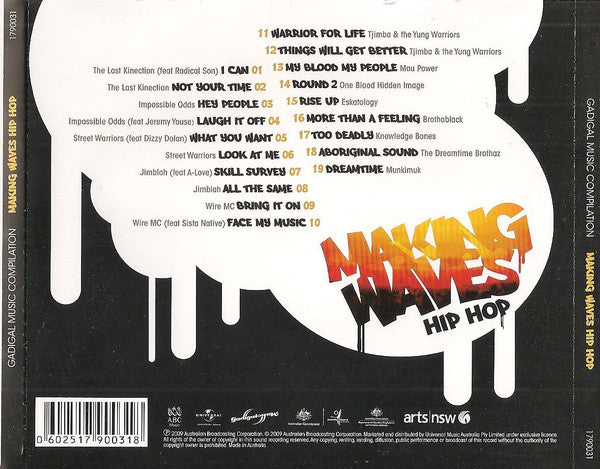 Various : Making Waves Hip Hop (CD, Comp)