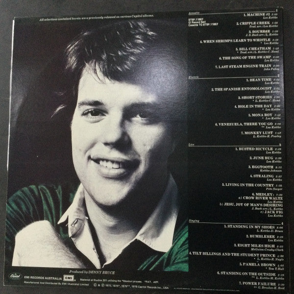 Leo Kottke : The Best (2xLP, Comp, RE, Gat)