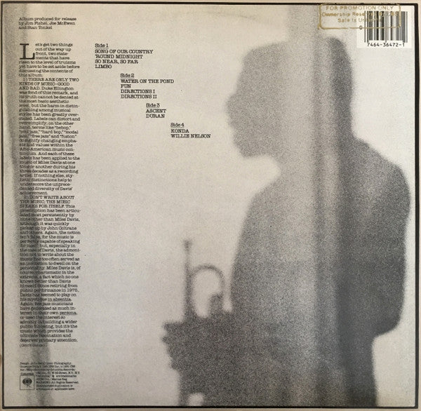 Miles Davis : Directions (2xLP, Album, Comp)
