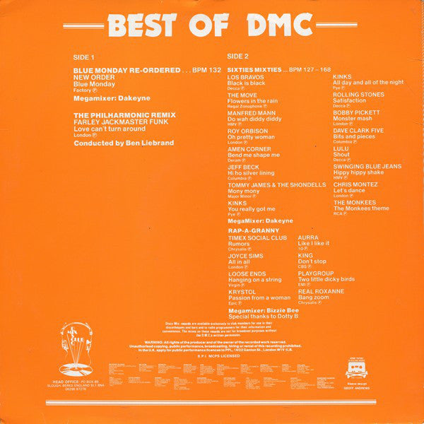 Various : Best Of DMC Vol. 5 (12", P/Mixed)
